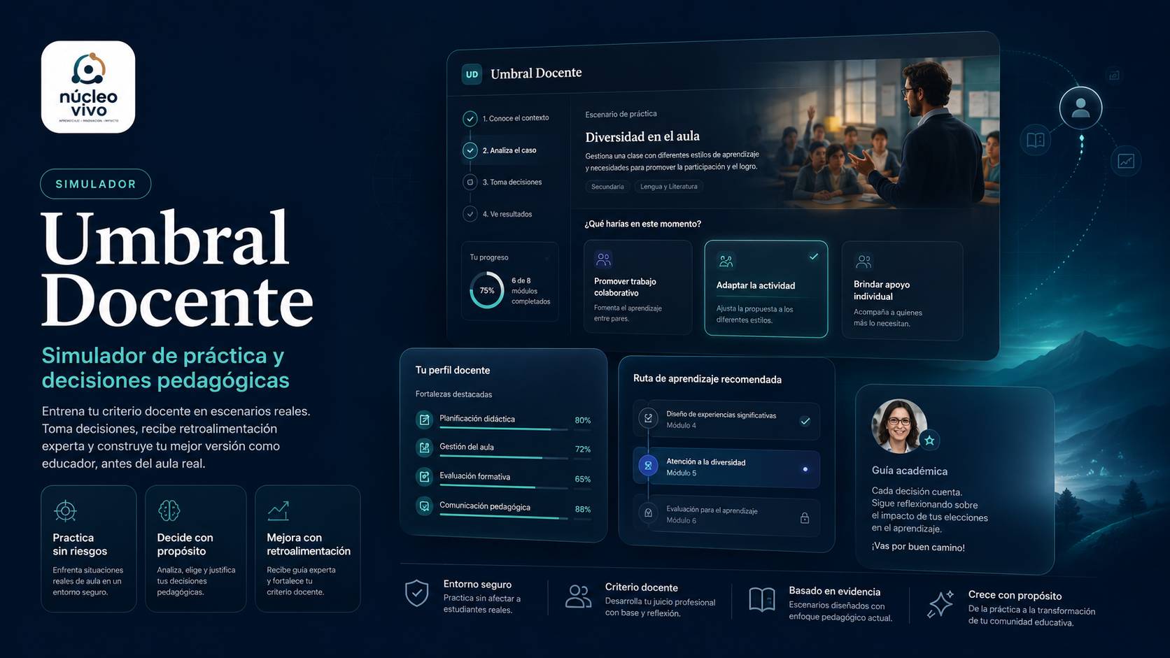Presentación oficial de Umbral Docente